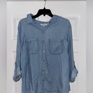 Liverpool Sky Blue Button-Up Shirt